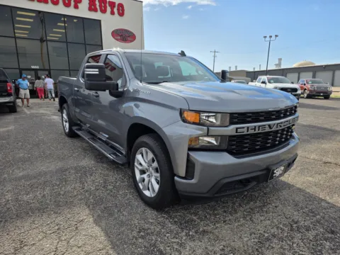Gray 2020 CHEVROLET SILVERADO 1500 CUSTOM for sale in Abilene, TX