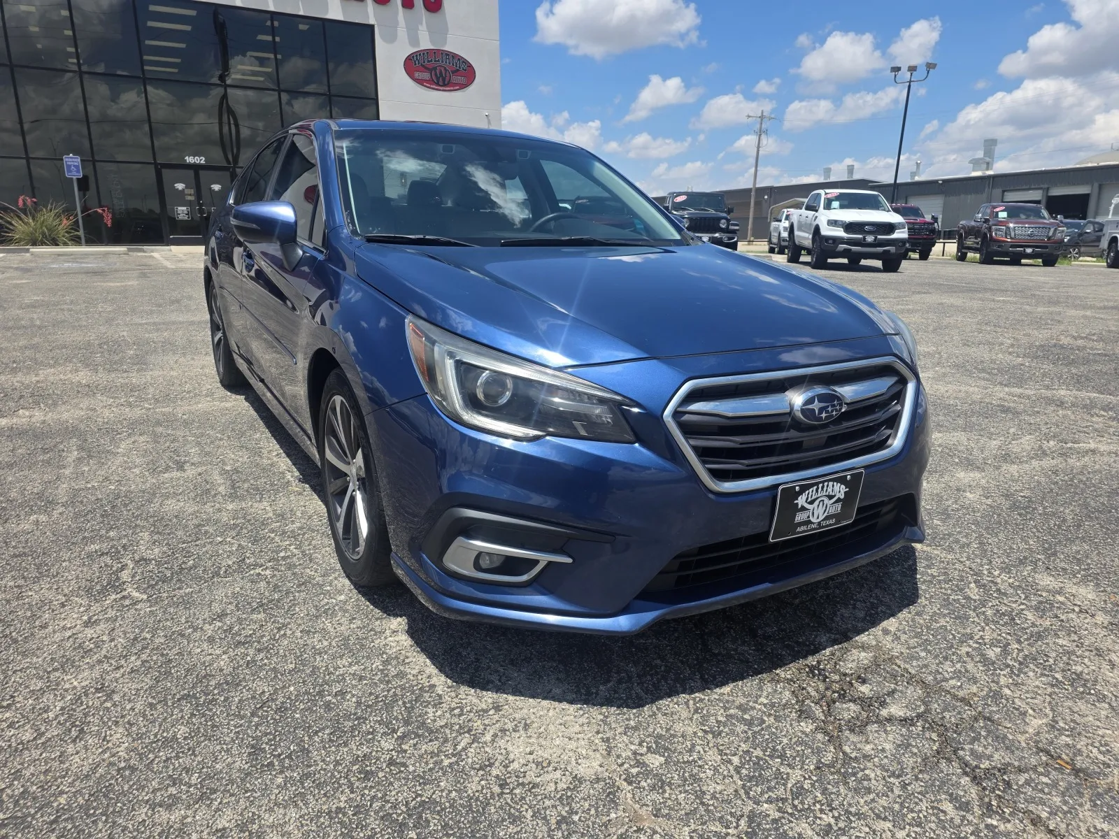 Blue 2019 SUBARU LEGACY 2.5I LIMITED for sale in Abilene, TX