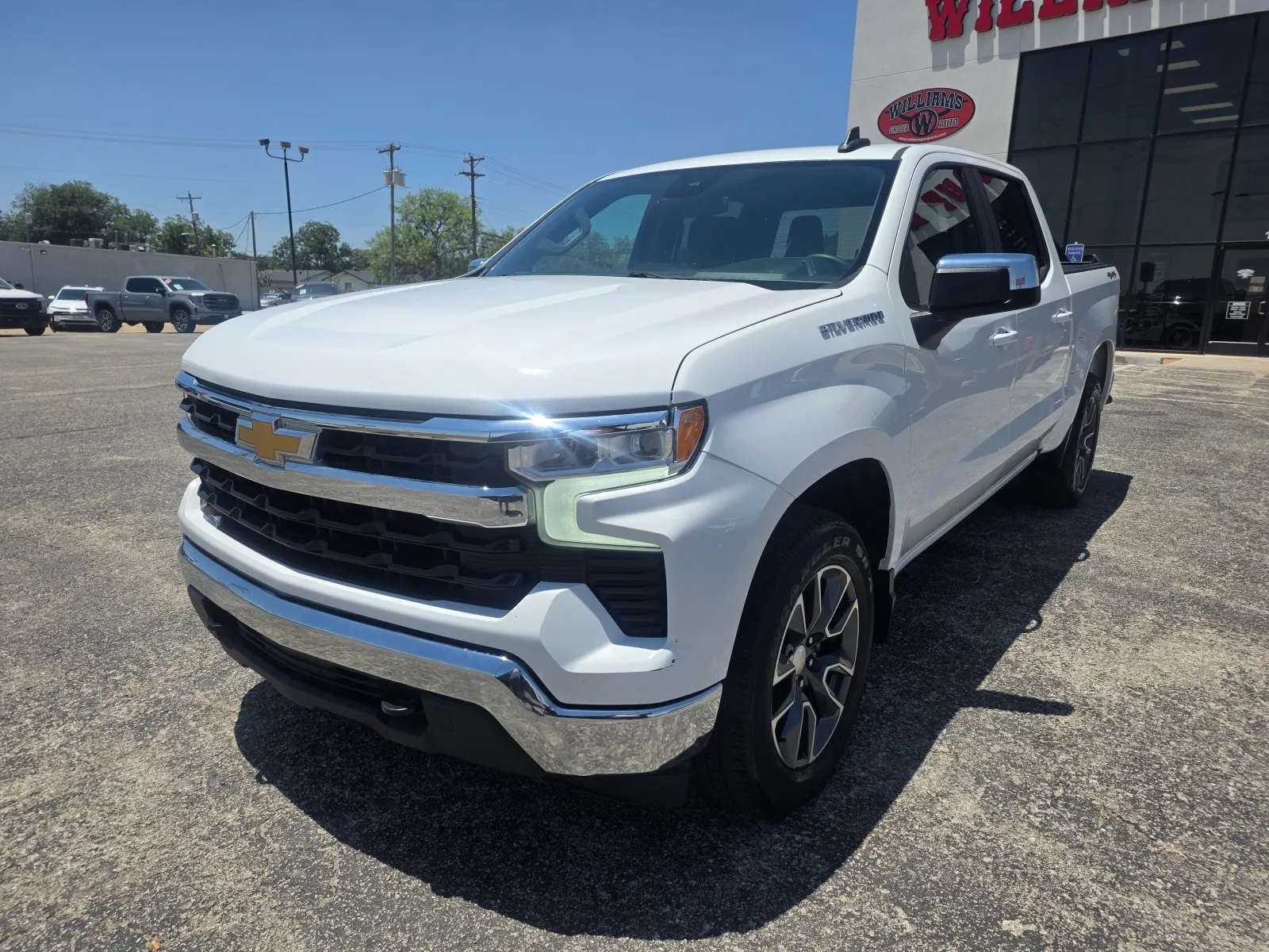 White 2023 CHEVROLET SILVERADO 1500 LT for sale in Abilene, TX