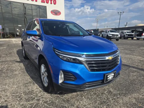 Blue 2024 CHEVROLET EQUINOX LT for sale in Abilene, TX