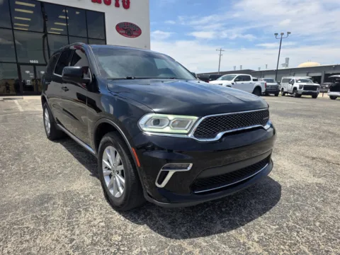 Black 2022 DODGE DURANGO SXT for sale in Abilene, TX