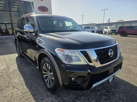 Black 2017 NISSAN ARMADA SV for sale in Abilene, TX