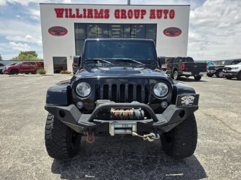 Photos of 2015 JEEP WRANGLER SAHARA for sale in Abilene, TX at Williams Group Auto