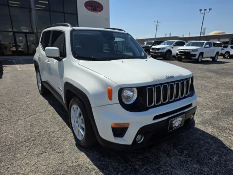 White 2021 JEEP RENEGADE LATITUDE for sale in Abilene, TX