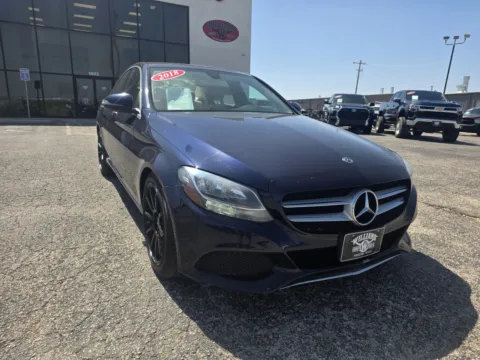 Gray 2018 MERCEDES-BENZ C-CLASS C300 for sale in Abilene, TX