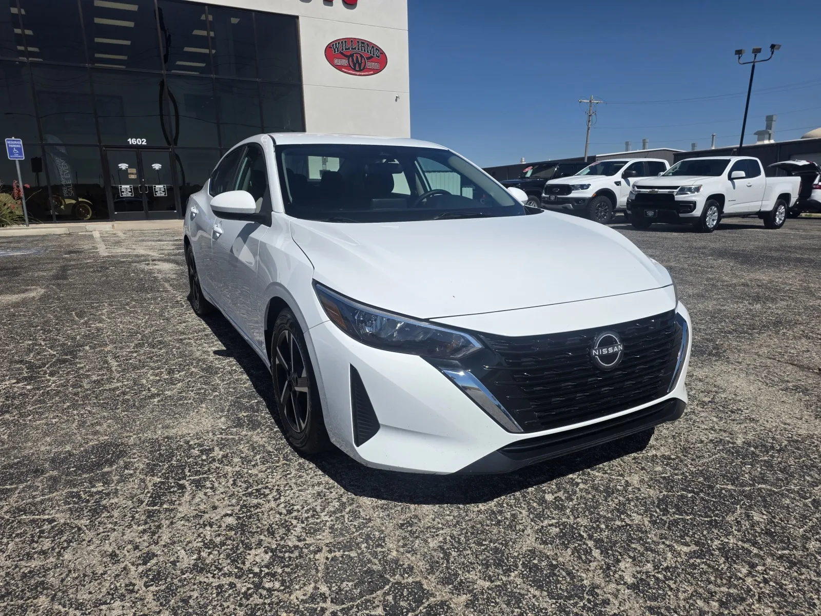 White 2024 NISSAN SENTRA SV for sale in Abilene, TX