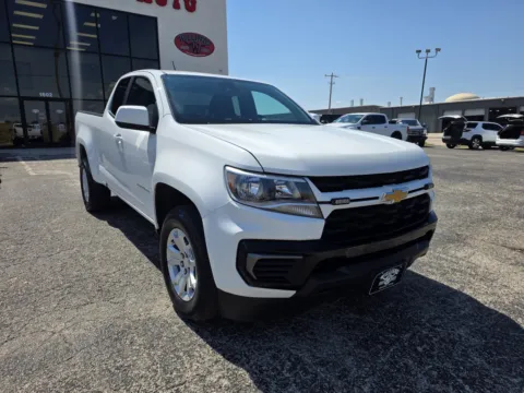 White 2021 CHEVROLET COLORADO LT for sale in Abilene, TX