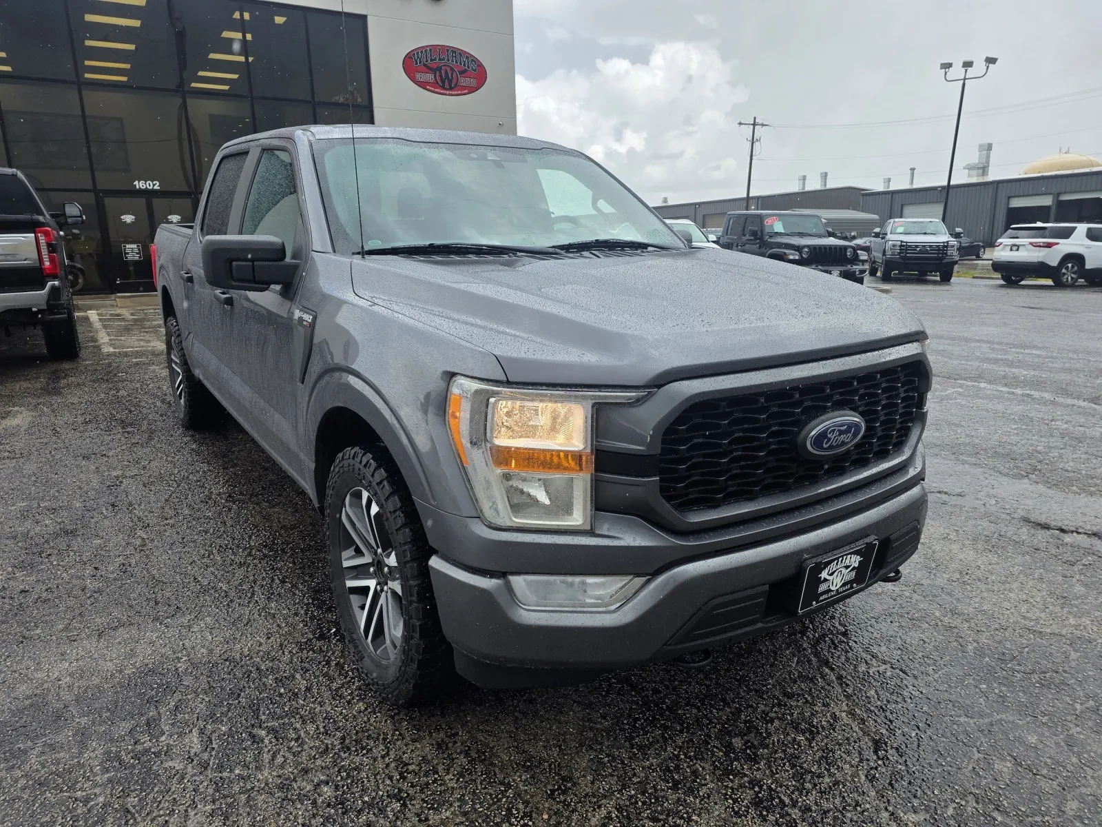Gray 2021 FORD F-150 SUPERCREW for sale in Abilene, TX