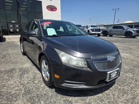 Black 2014 CHEVROLET CRUZE LT for sale in Abilene, TX