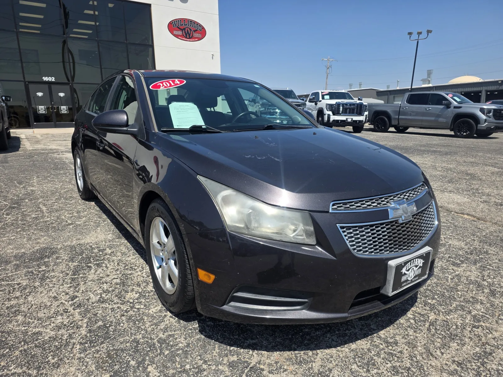 Black 2014 CHEVROLET CRUZE LT for sale in Abilene, TX