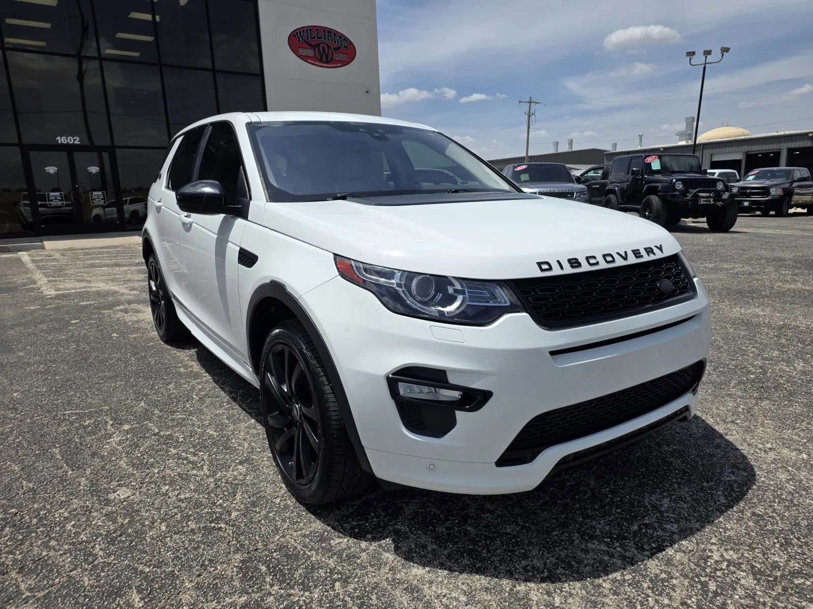 White 2017 LAND ROVER DISCOVERY SPORT HSE LUXURY for sale in Abilene, TX