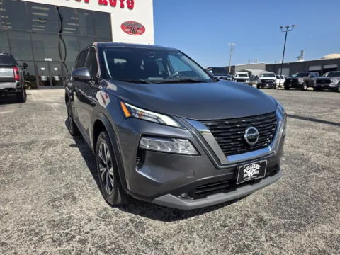 Gray 2021 NISSAN ROGUE SV for sale in Abilene, TX