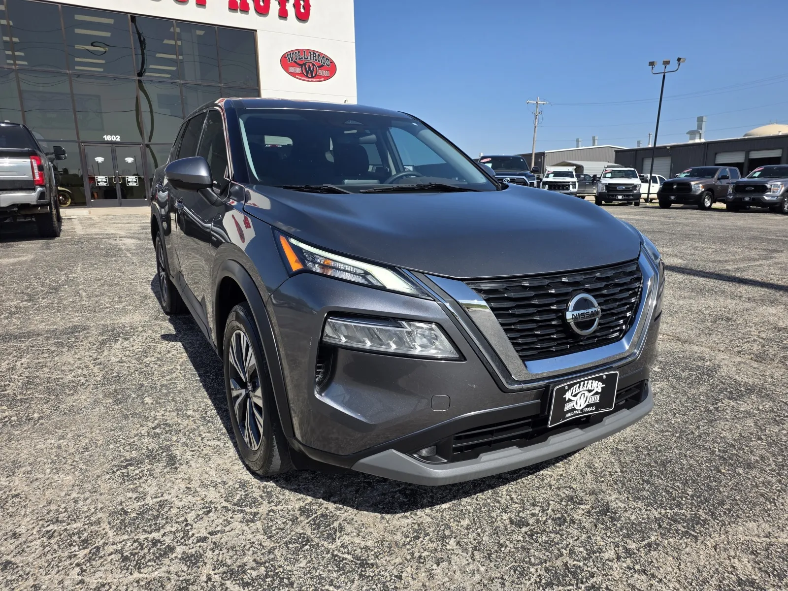 Gray 2021 NISSAN ROGUE SV for sale in Abilene, TX