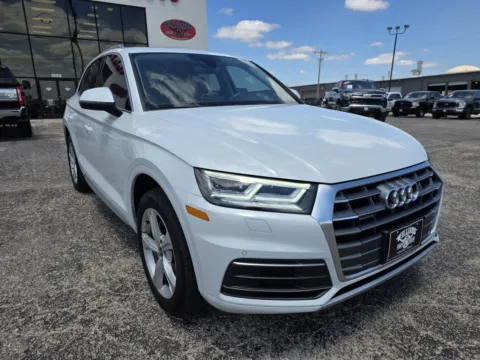 White 2020 AUDI Q5 PREMIUM PLUS for sale in Abilene, TX
