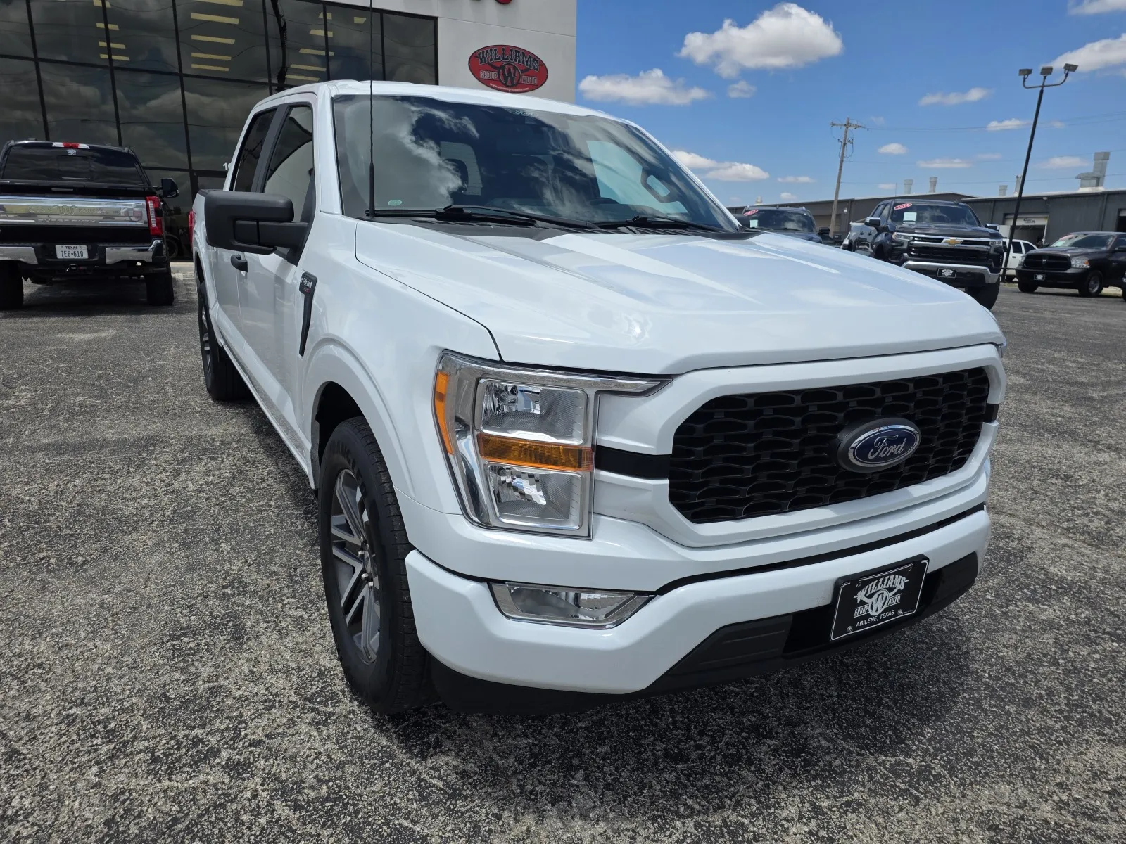 White 2022 FORD F-150 SUPERCREW for sale in Abilene, TX