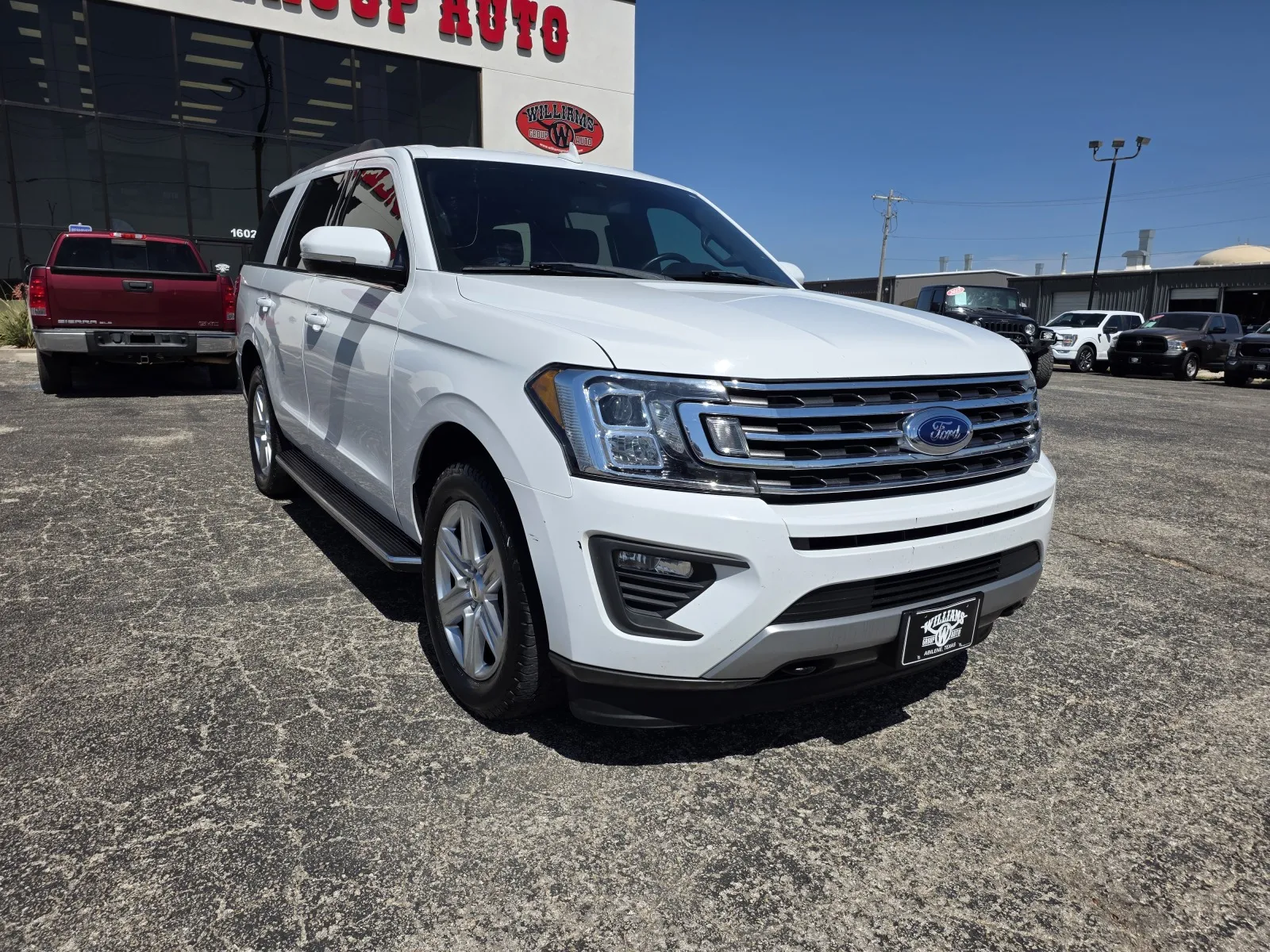 White 2019 FORD EXPEDITION XLT for sale in Abilene, TX