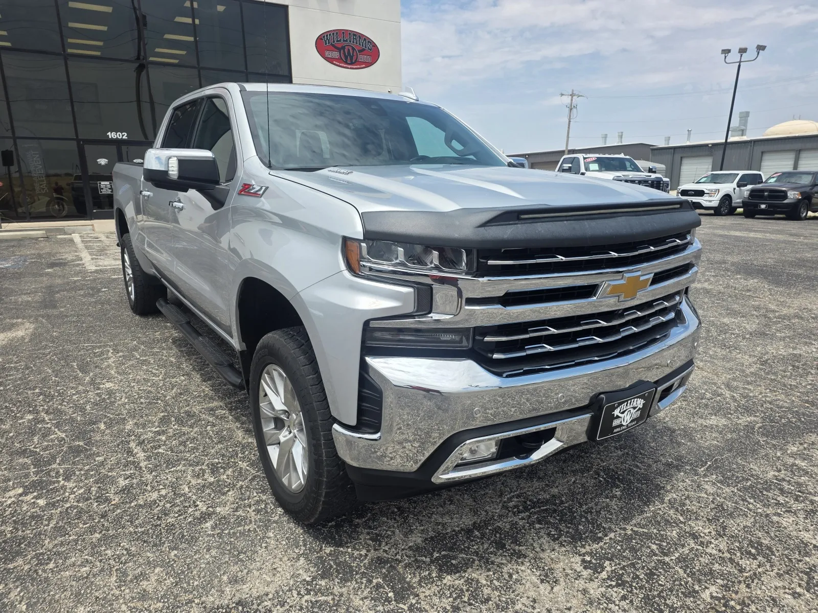 Silver 2020 CHEVROLET SILVERADO 1500 LTZ for sale in Abilene, TX