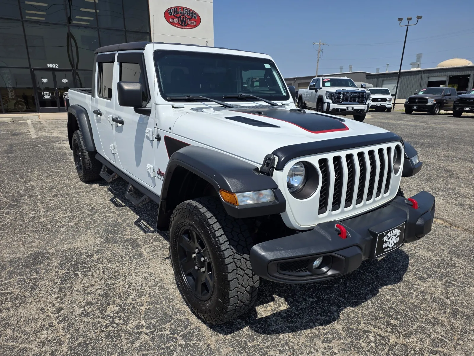 White 2020 JEEP GLADIATOR RUBICON for sale in Abilene, TX