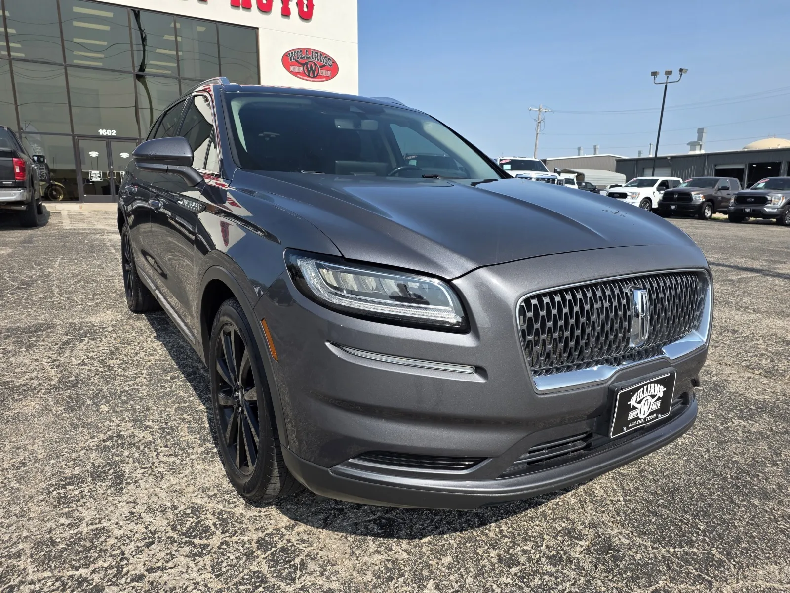 Gray 2021 LINCOLN NAUTILUS RESERVE for sale in Abilene, TX