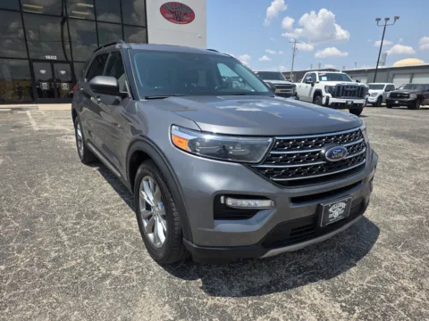 Gray 2022 FORD EXPLORER XLT for sale in Abilene, TX