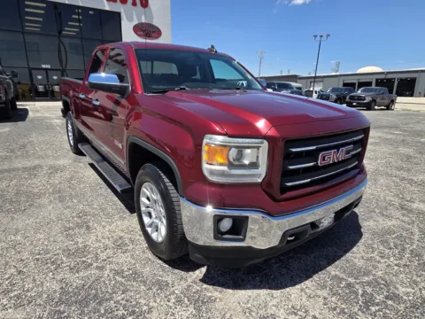Red 2015 GMC SIERRA 1500 SLE for sale in Abilene, TX