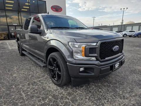 Gray 2016 FORD F-150 SUPERCREW for sale in Abilene, TX