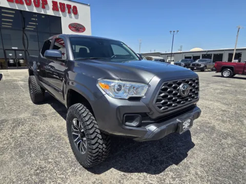 Gray 2021 TOYOTA TACOMA DOUBLE CAB for sale in Abilene, TX