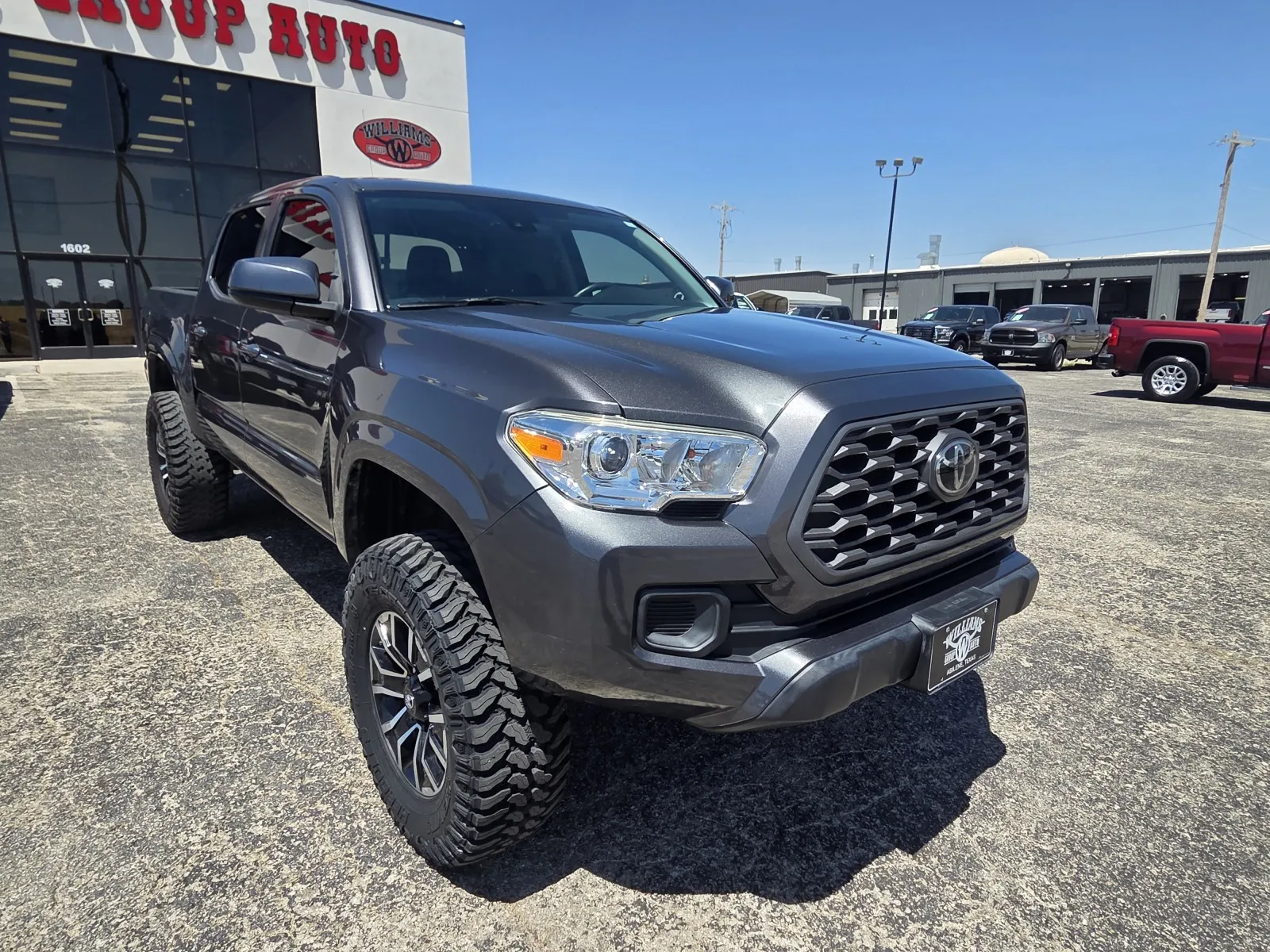 Gray 2021 TOYOTA TACOMA DOUBLE CAB for sale in Abilene, TX