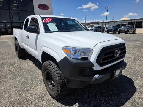 White 2022 TOYOTA TACOMA ACCESS CAB for sale in Abilene, TX