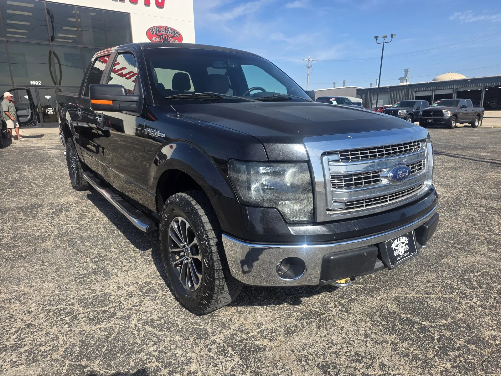 Black 2013 FORD F-150 SUPERCREW for sale in Abilene, TX