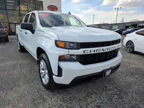 White 2022 CHEVROLET SILVERADO LTD 1 CUSTOM for sale in Abilene, TX