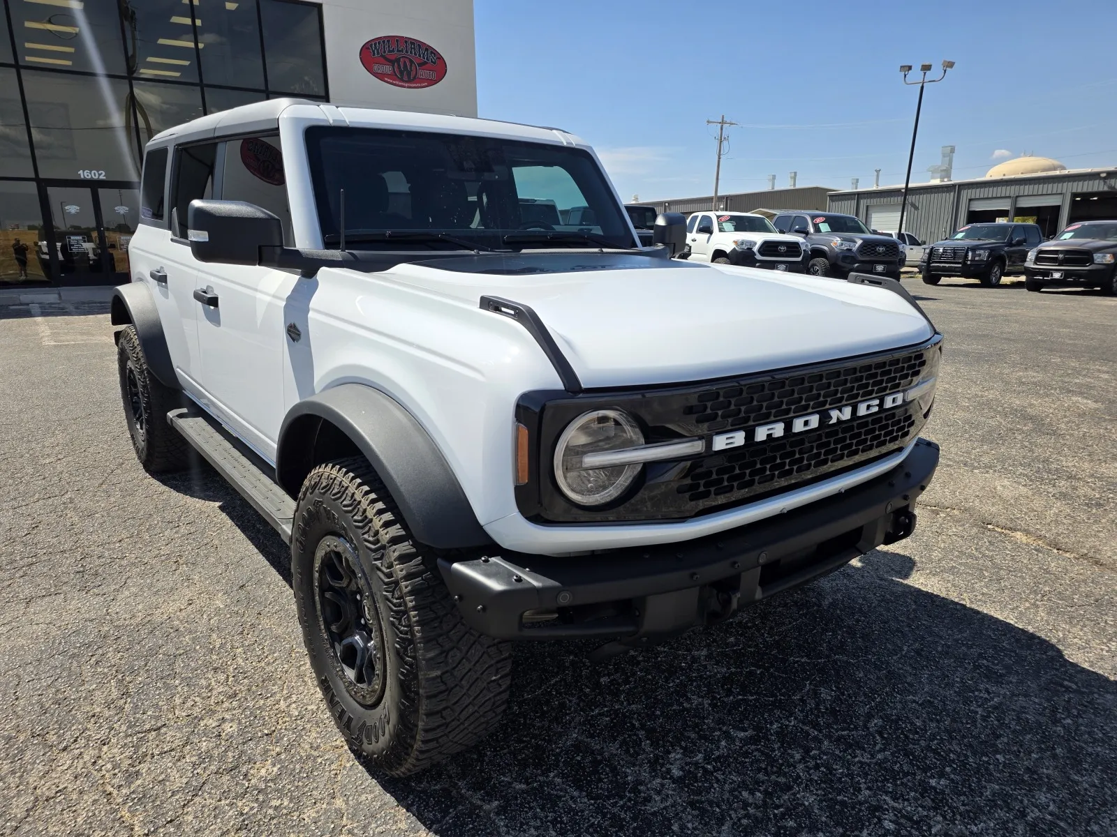 White 2024 FORD BRONCO WILDTRAK for sale in Abilene, TX