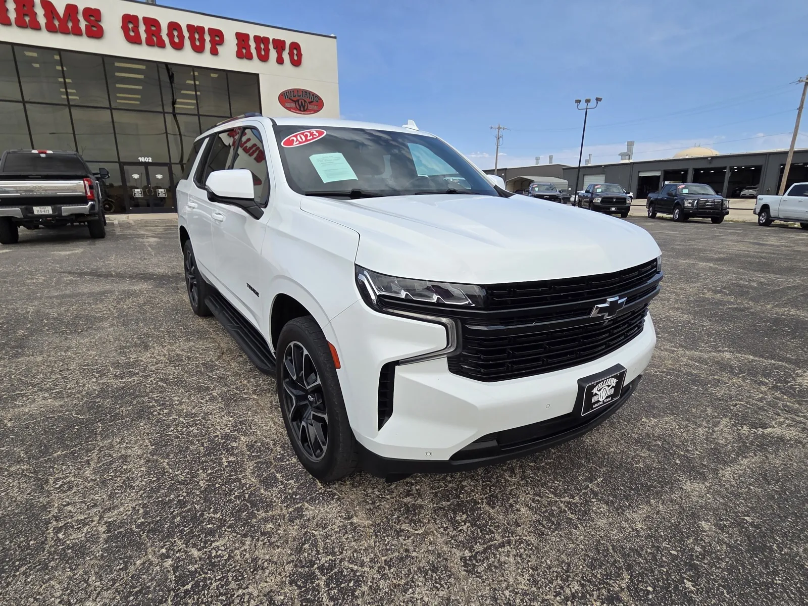 White 2023 CHEVROLET TAHOE 1500 RST for sale in Abilene, TX