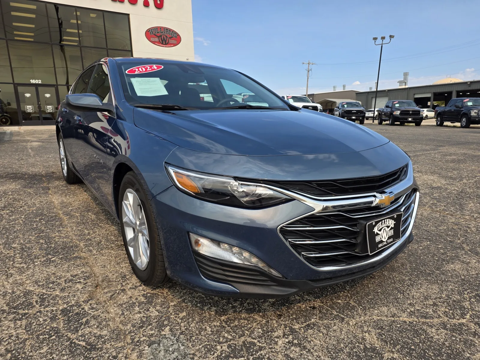 Blue 2024 CHEVROLET MALIBU LT for sale in Abilene, TX
