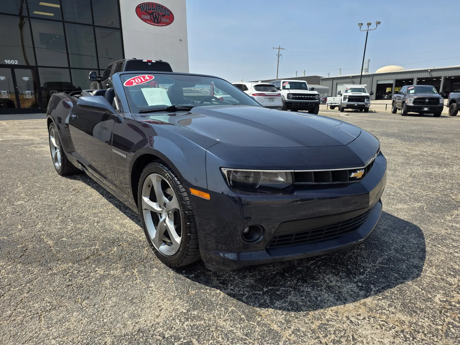 Gray 2014 CHEVROLET CAMARO LT for sale in Abilene, TX