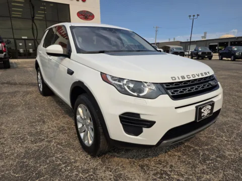 White 2019 LAND ROVER DISCOVERY SPORT SE for sale in Abilene, TX
