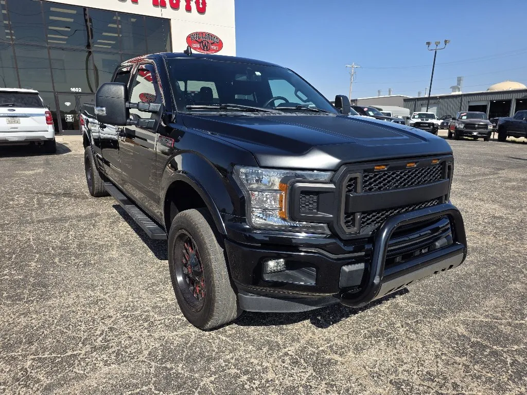 Black 2019 FORD F-150 SUPERCREW for sale in Abilene, TX