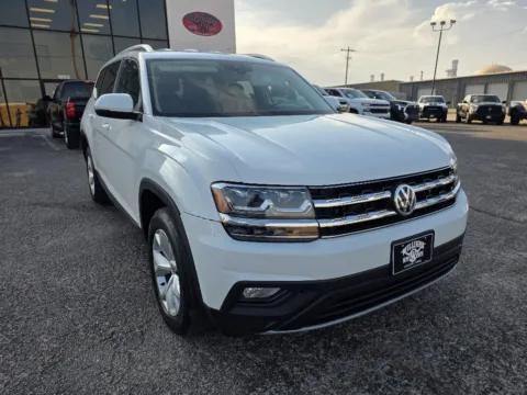 White 2019 VOLKSWAGEN ATLAS SE for sale in Abilene, TX