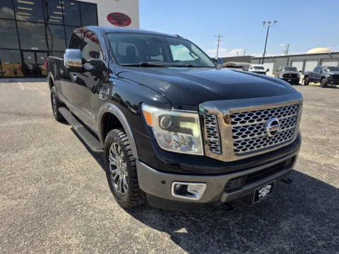Black 2017 NISSAN TITAN XD SL for sale in Abilene, TX