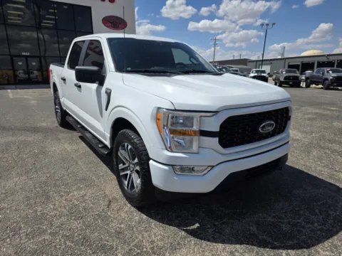 White 2021 FORD F-150 SUPERCREW for sale in Abilene, TX