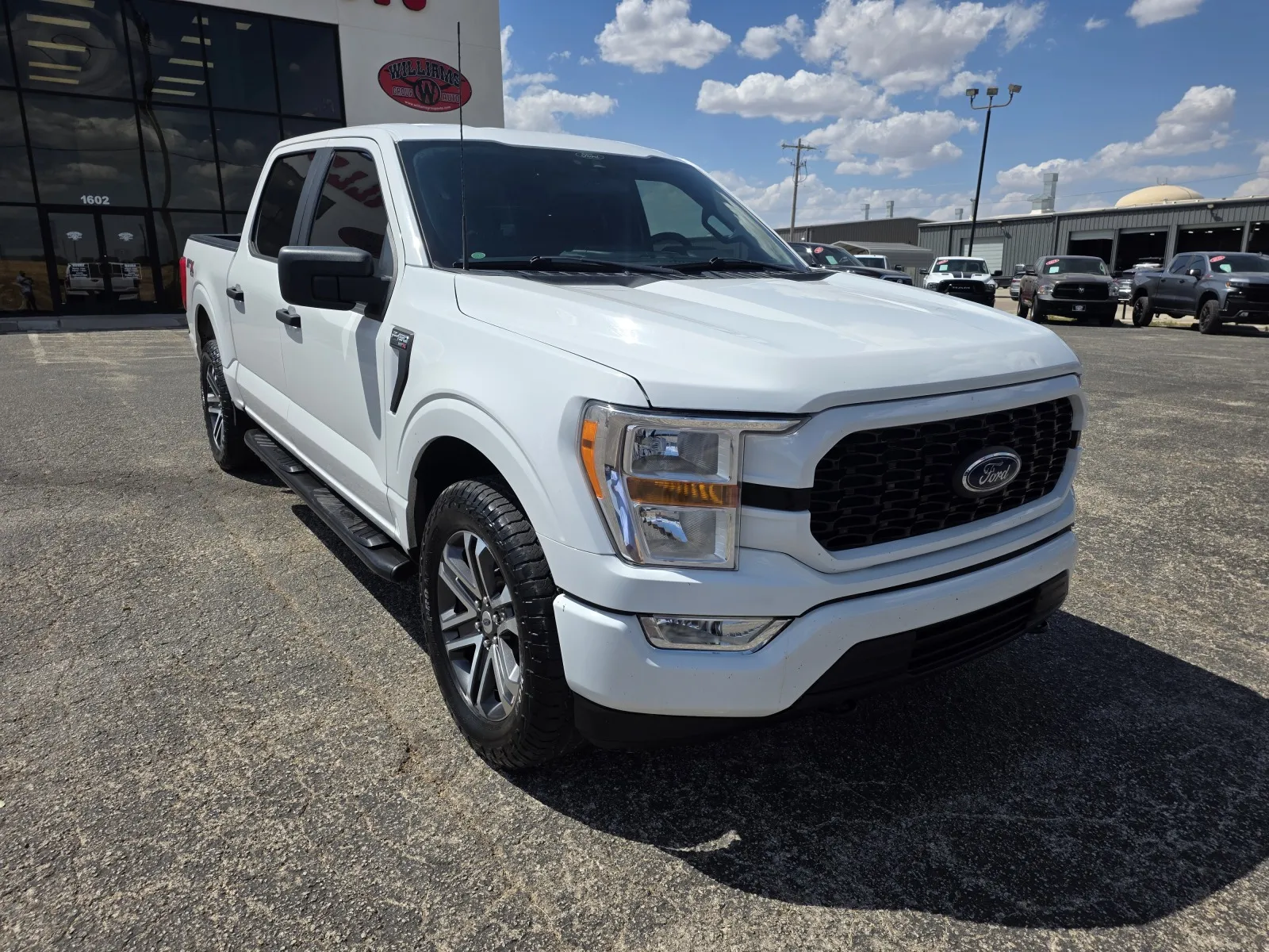 White 2021 FORD F-150 SUPERCREW for sale in Abilene, TX