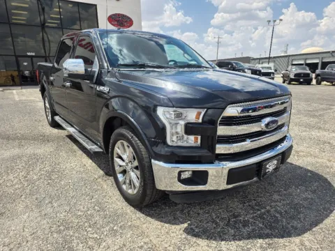 Black 2015 FORD F-150 SUPERCREW for sale in Abilene, TX