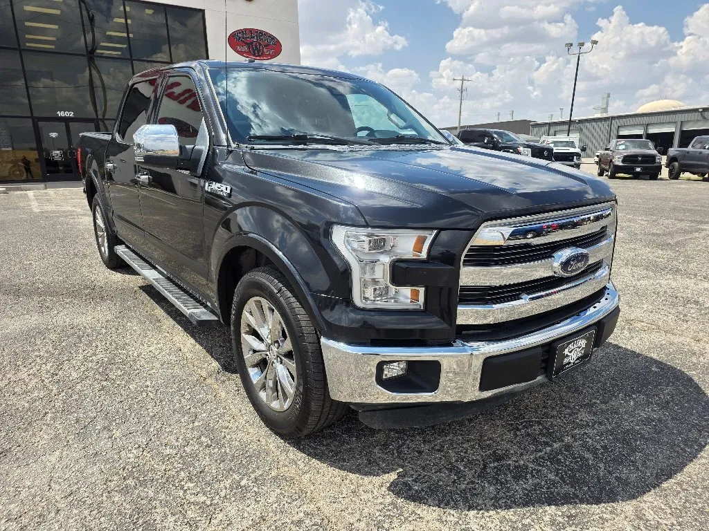 Black 2015 FORD F-150 SUPERCREW for sale in Abilene, TX
