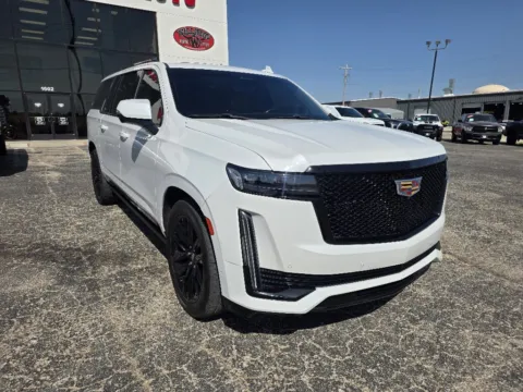 White 2021 CADILLAC ESCALADE ESV SPORT for sale in Abilene, TX