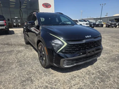 Black 2023 KIA SPORTAGE X LINE for sale in Abilene, TX