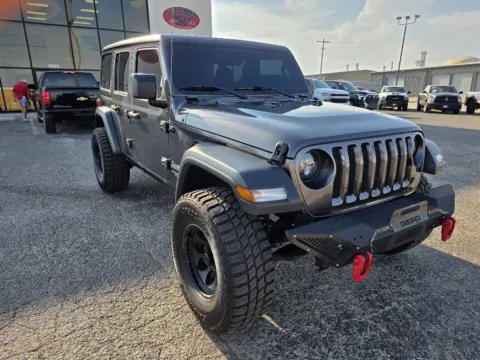 Gray 2018 JEEP WRANGLER UNLIMI SPORT for sale in Abilene, TX