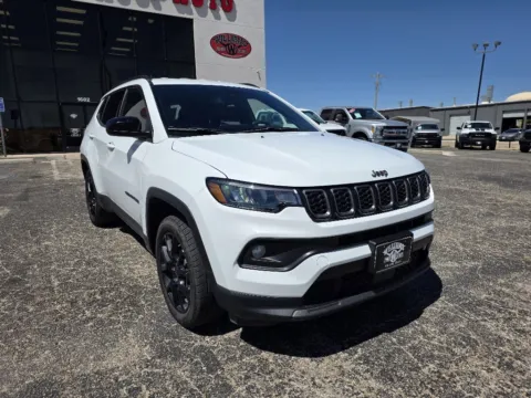 White 2025 JEEP COMPASS LATITUDE for sale in Abilene, TX
