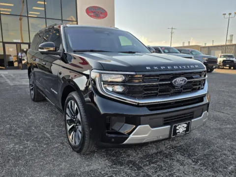 Black 2025 FORD EXPEDITION MAX PLATINUM for sale in Abilene, TX