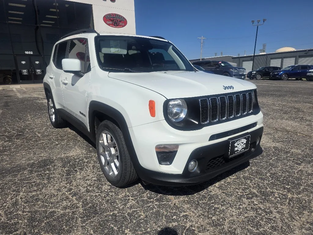 White 2021 JEEP RENEGADE LATITUDE for sale in Abilene, TX