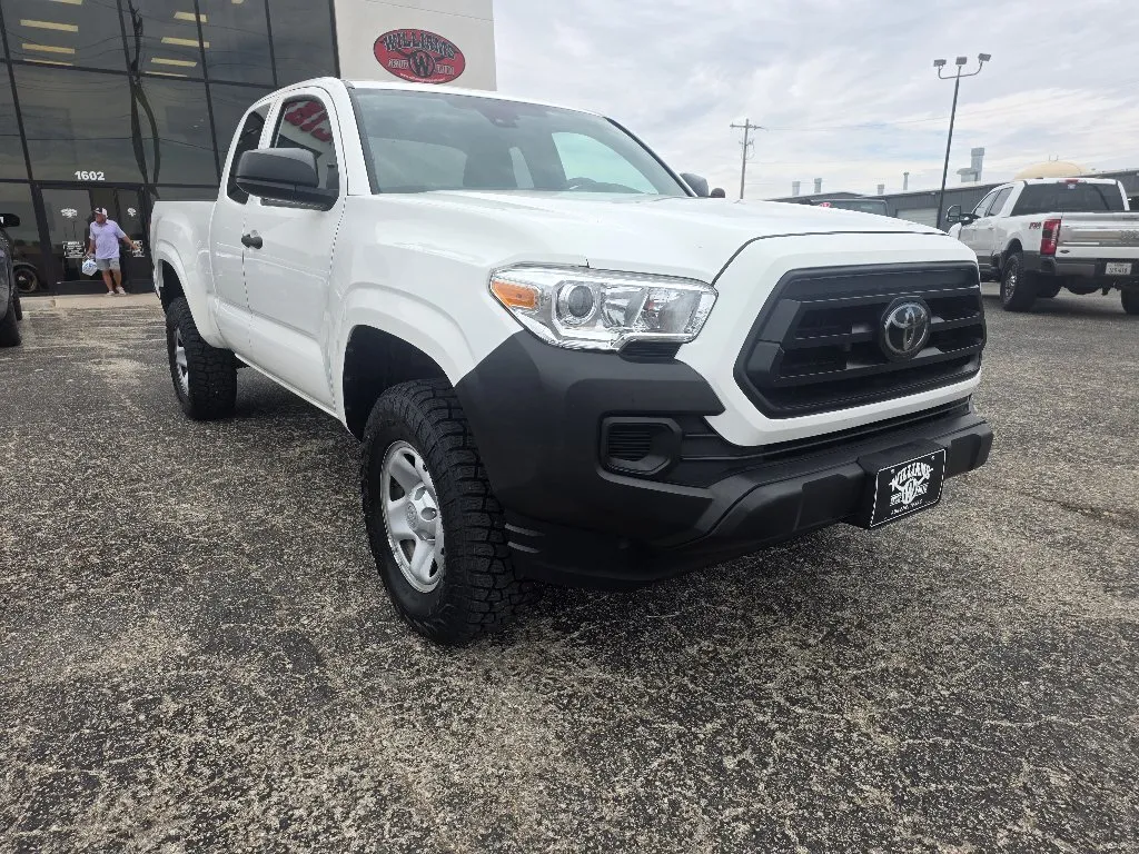 White 2021 TOYOTA TACOMA ACCESS CAB for sale in Abilene, TX